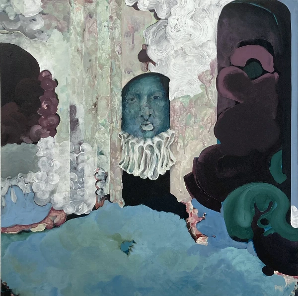 A doctor of medical sciences, looking into an empty refrigerator is enlightened but not impressed. Salamanca, 16-th century. 